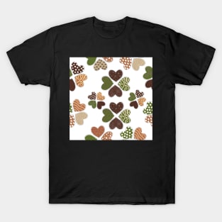 Heart Pattern T-Shirt